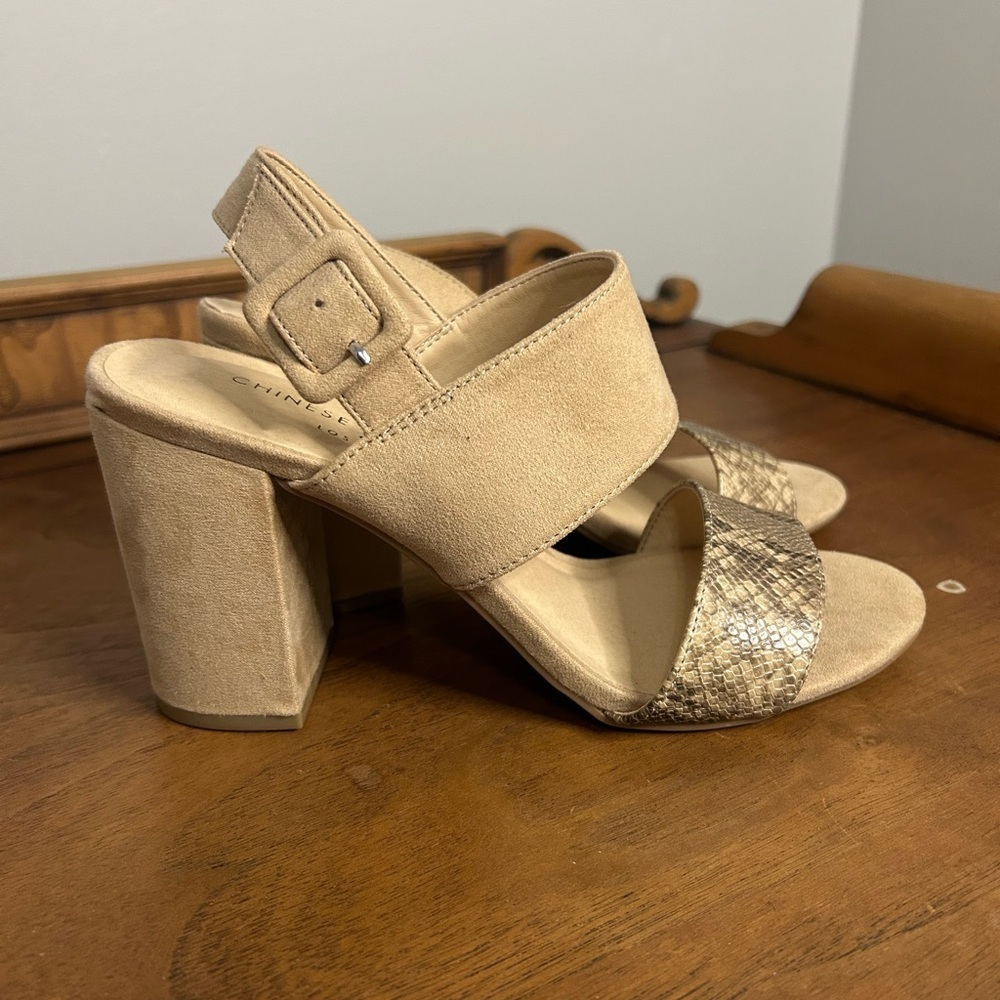 Chinese Laundry Tan Sandals